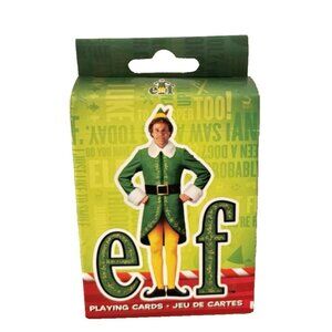 Buddy the Elf Playing Cards Deck Movie-Themed Licensed Holiday Fun Gift Card Set